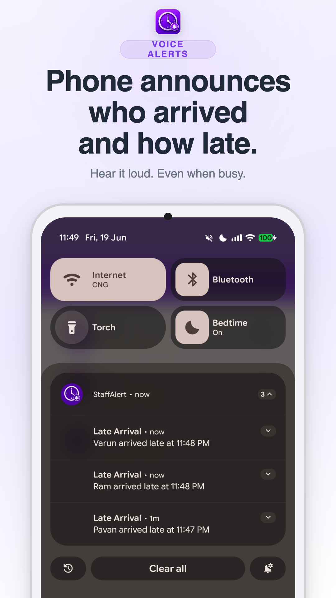Voice Alerts